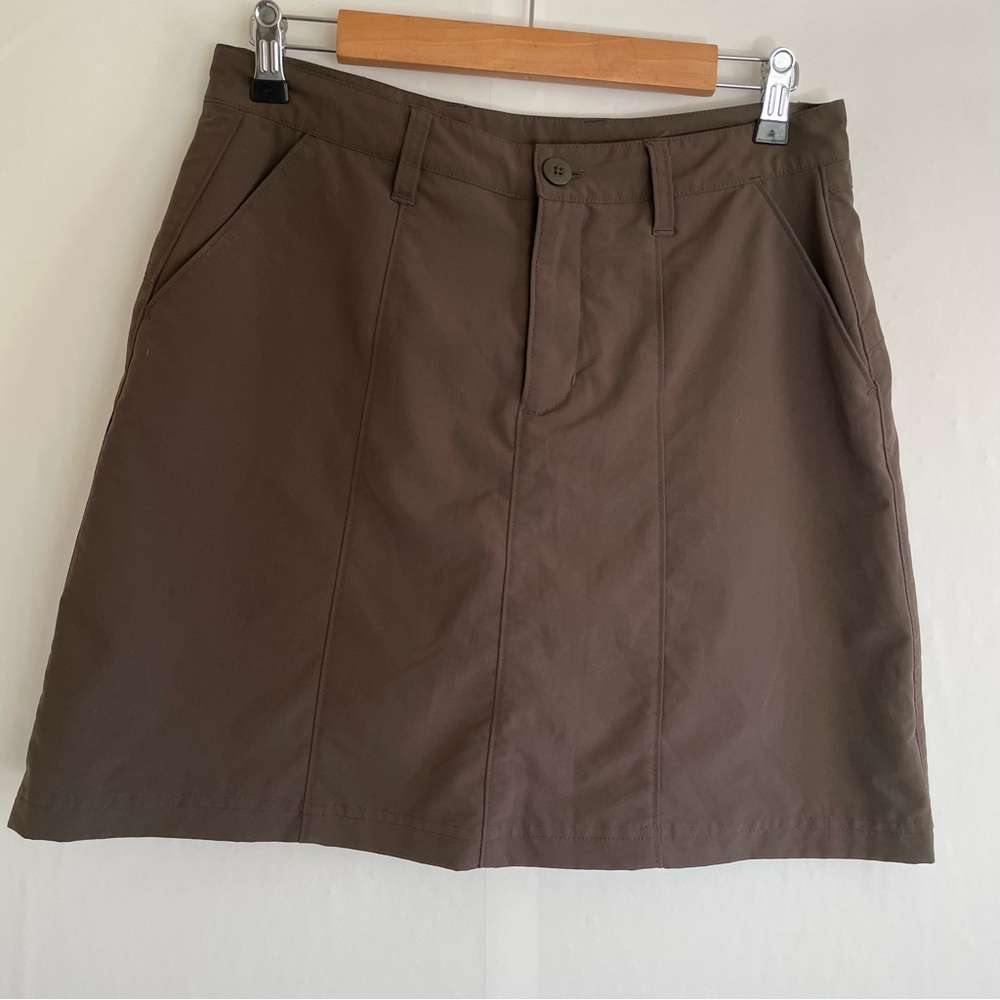 Patagonia Women’s Brown Skort Size 6 - Picture 2 of 10